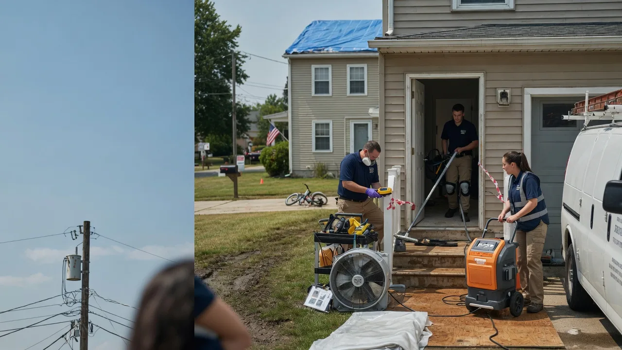 Water Damage Repair in Odon, IN near me